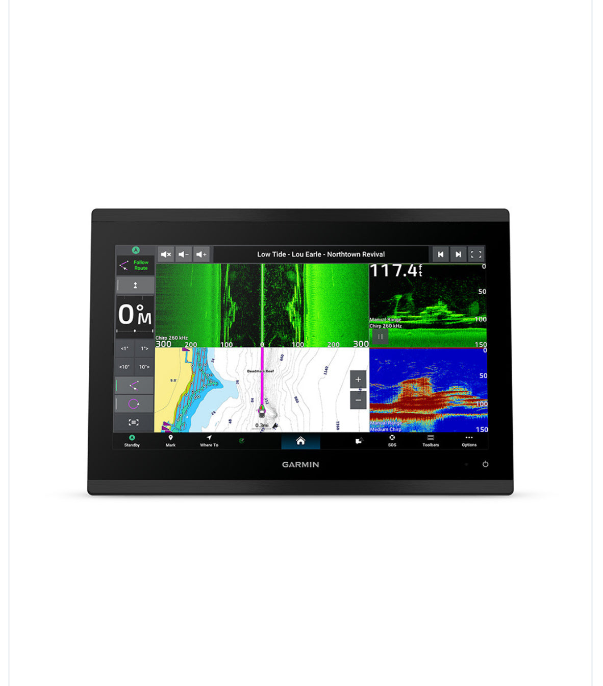 GARMIN GPSMAP 9213XSV PREMIUM CHARTPLOTTER/SONAR COMBO W/GARMIN NAVIONICS+